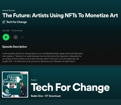 Tune in to this podcast to find out how tech is changing the world for the better. 